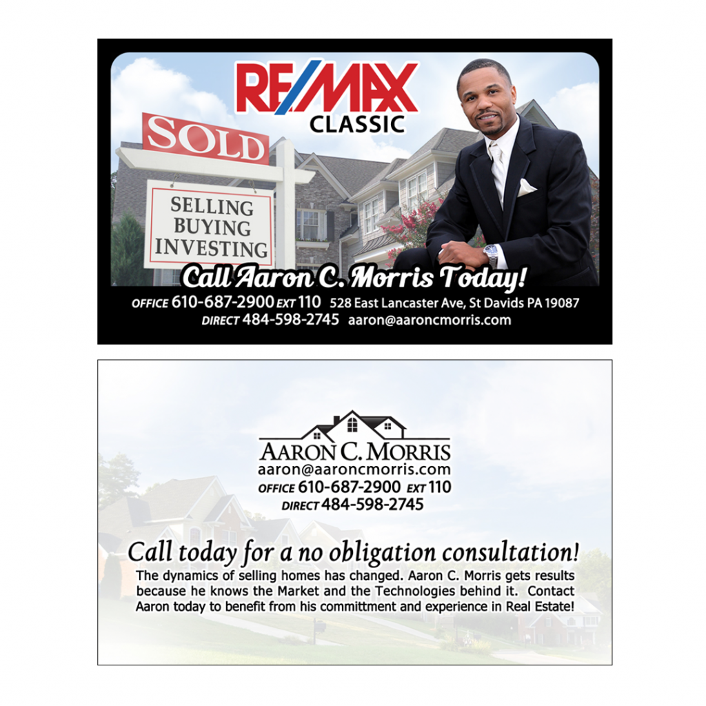 Aaron Morris Business Card