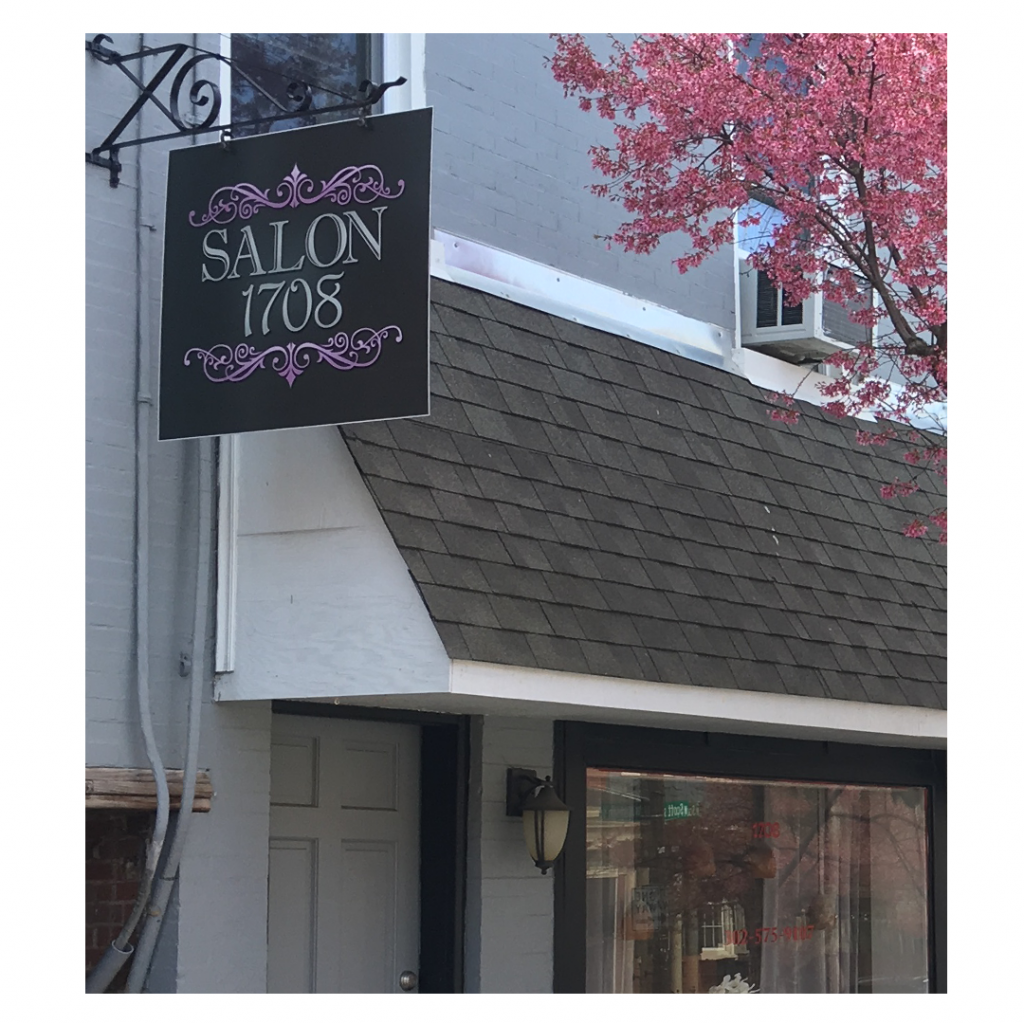 Salon1708 Sign