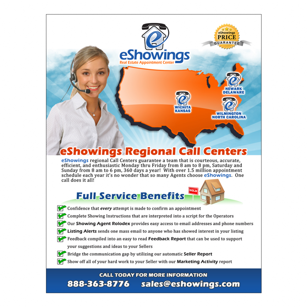 eShowings Marketing Flyer